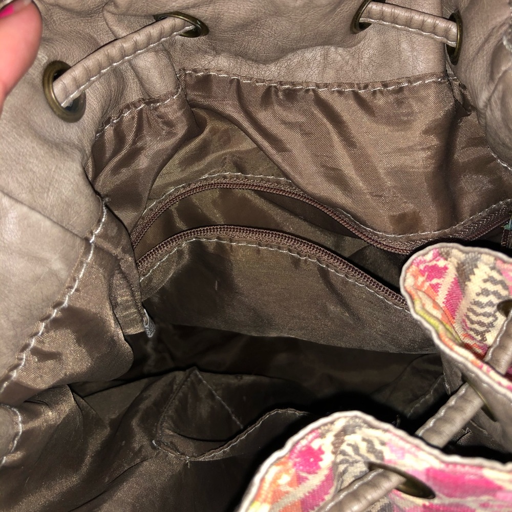 Colorful Chevron Backpack - Picture 2 of 2